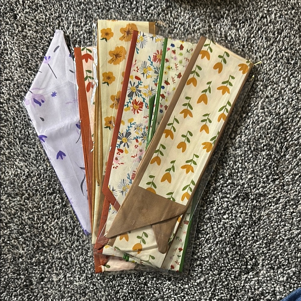 Twillie Bundle Floral and Patterned Handkerchief Set